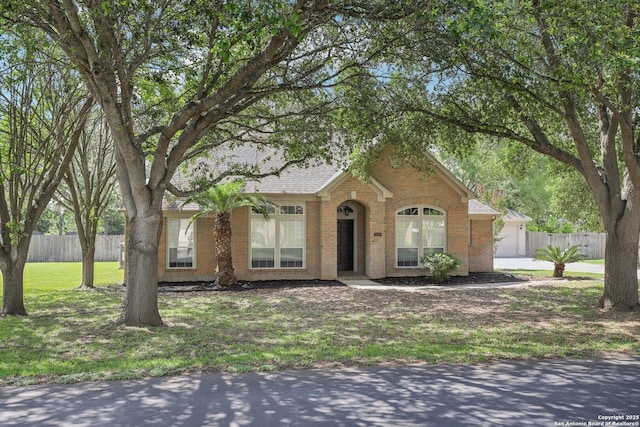 251 Las Brisas, Seguin, TX 78155 - view of front of home featuring brick siding