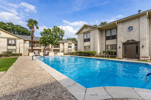165 W Rampart Unit 204, San Antonio, TX 78216 - community pool with a patio