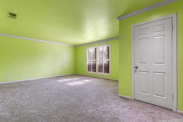 165 W Rampart Unit 204, San Antonio, TX 78216 - carpeted spare room featuring ornamental molding and baseboards