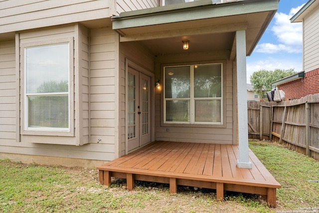 9026 Foxgrove Way, San Antonio, TX 78251 - view of deck