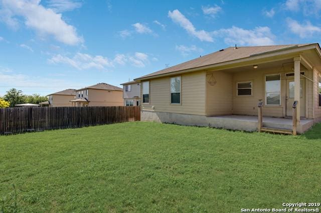 11515 Wayward Daisy, San Antonio, TX 78245 - view of yard with a patio