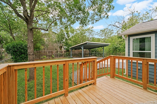 131 New Hvn, San Antonio, TX 78209 - view of deck