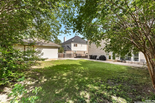 9106 Thomas York, San Antonio, TX 78251 - view of yard featuring a patio