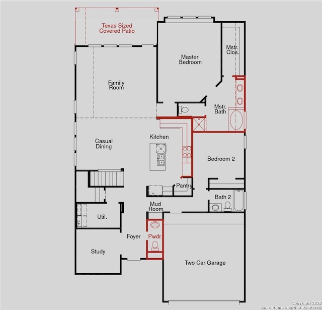 2515 Sueno Pt, San Antonio, TX 78245 - floor plan / room layout