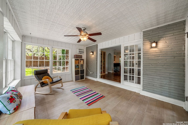 308 Sagecrest, Hollywood Park, TX 78232 - sunroom / solarium with wood finished floors