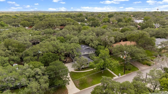 308 Sagecrest, Hollywood Park, TX 78232 - bird's eye view of a heavily wooded area