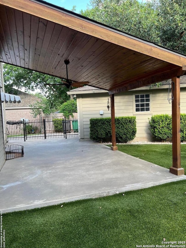 5014 Ashton Audrey, San Antonio, TX 78249 - view of patio