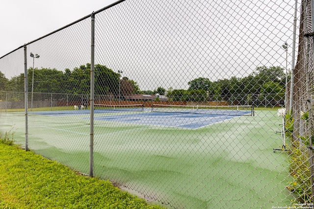 13755 Cedar Cyn, San Antonio, TX 78231 - view of tennis court
