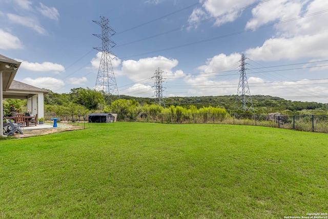 17703 San Felipe Bay, San Antonio, TX 78255 - view of yard featuring a patio