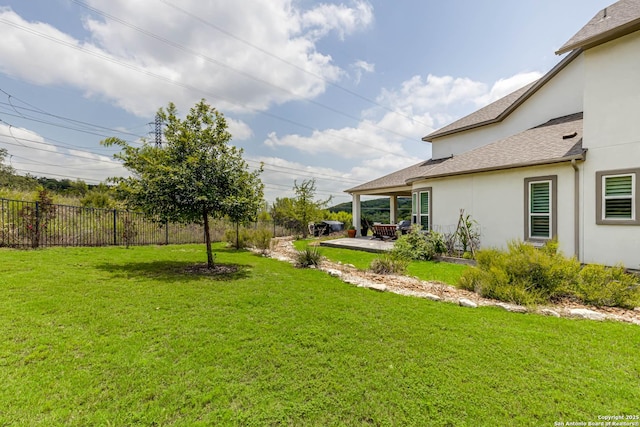 17703 San Felipe Bay, San Antonio, TX 78255 - view of yard with a patio area