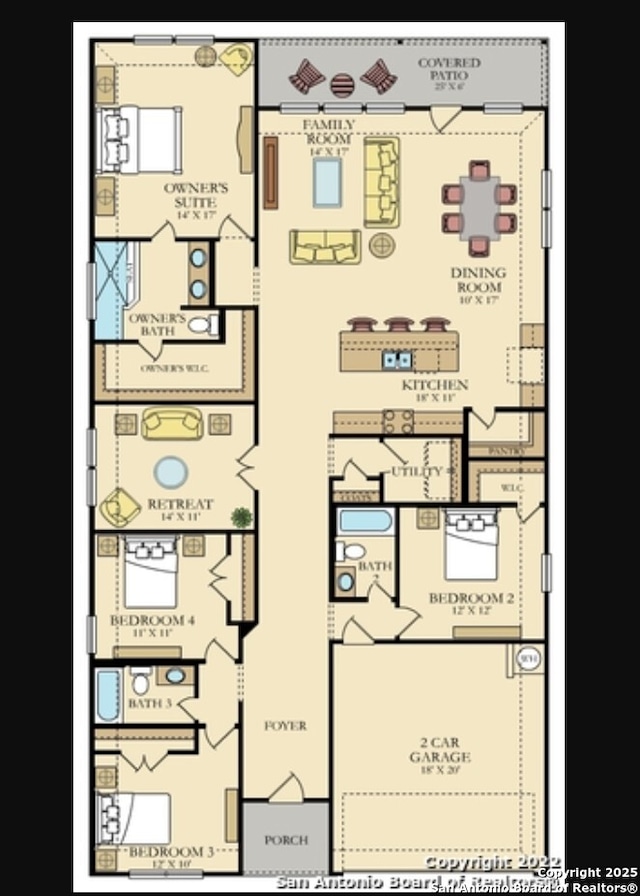 14527 Austin Hts, San Antonio, TX 78253 - room layout