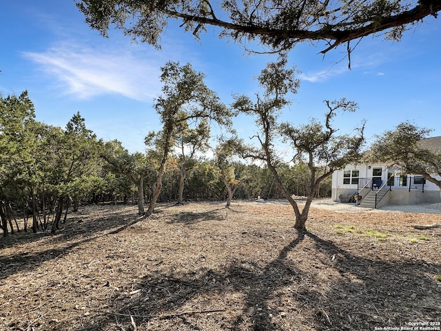 1229 Marlys, Canyon Lake, TX 78133 - view of yard