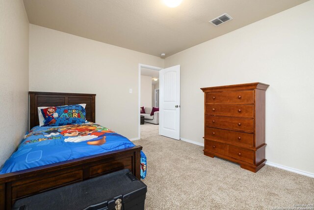 12162 Remilly Way, Schertz, TX 78154 - bedroom featuring light colored carpet and baseboards