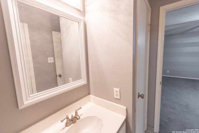 13043 Woller Crk, San Antonio, TX 78249 - bathroom featuring vanity