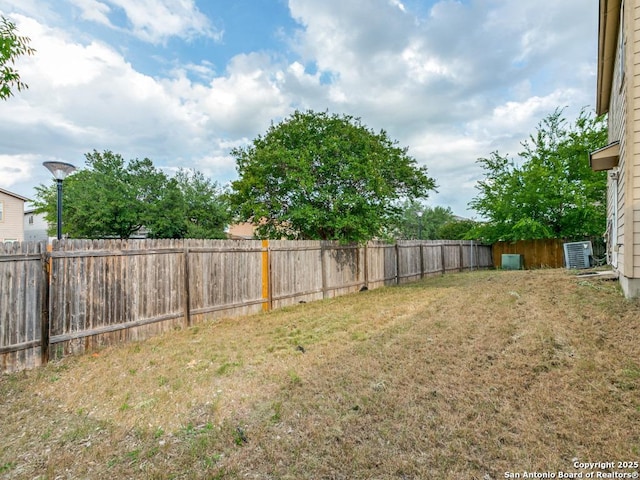 4622 Stallion Cv, San Antonio, TX 78244 - view of yard with central air condition unit