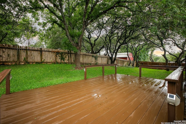 11519 Clifton Forge St, San Antonio, TX 78230 - view of wooden terrace