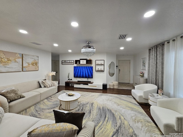 10518 Staggering, San Antonio, TX 78254 - living area with recessed lighting and wood finished floors
