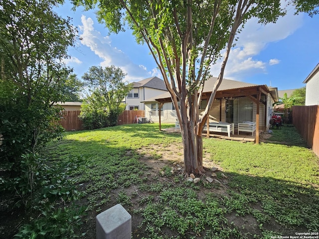 10518 Staggering, San Antonio, TX 78254 - view of yard featuring a gazebo
