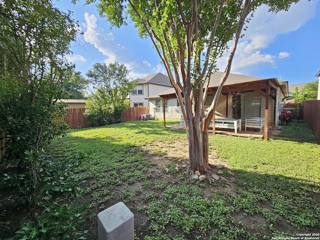 10518 Staggering, San Antonio, TX 78254 - view of yard