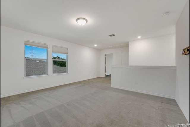 5245 Nature Path, Schertz, TX 78154 - empty room with carpet flooring, recessed lighting, a smoke detector, and baseboards