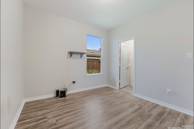 5245 Nature Path, Schertz, TX 78154 - empty room featuring wood finished floors and baseboards