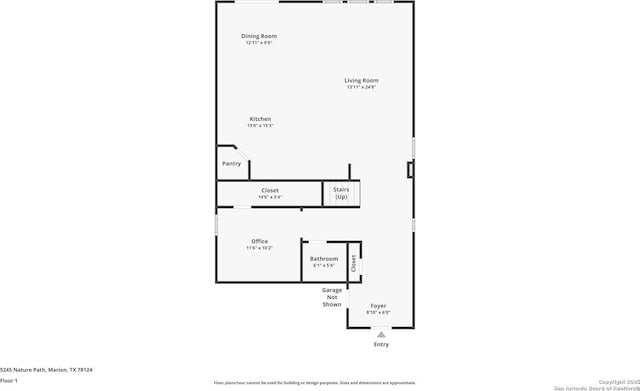 5245 Nature Path, Schertz, TX 78154 - home floor plan