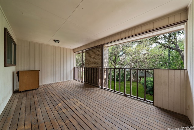 2822 Low Oak, San Antonio, TX 78232 - view of wooden terrace