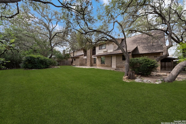 2822 Low Oak, San Antonio, TX 78232 - view of yard