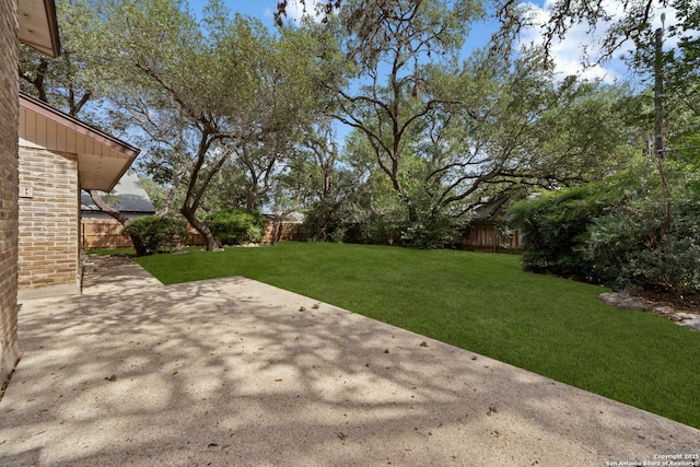 2822 Low Oak, San Antonio, TX 78232 - view of yard featuring a patio