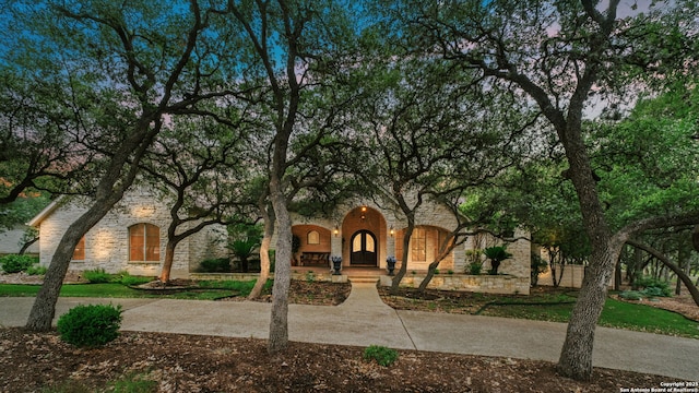 20027 Buckhead, Garden Ridge, TX 78266 - view of front of house with stone siding