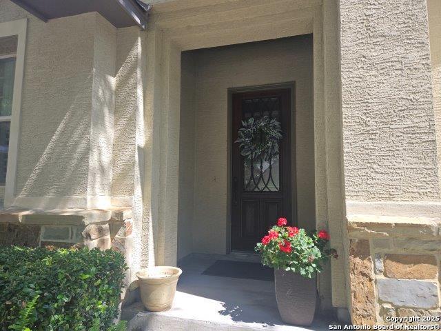 3607 Tea Rose Gln, San Antonio, TX 78259 - view of property entrance