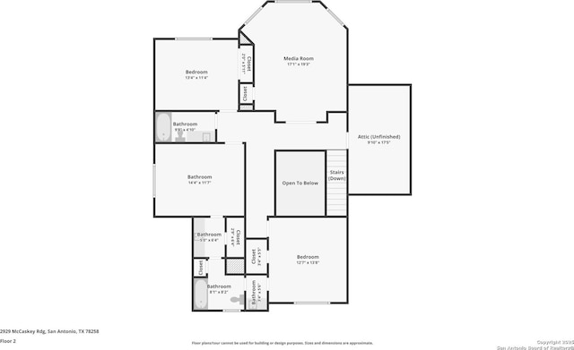 2929 Mccaskey Rdg, San Antonio, TX 78258 - home floor plan