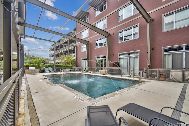 831 S Flores Unit 2212, San Antonio, TX 78204 - community pool featuring a patio area