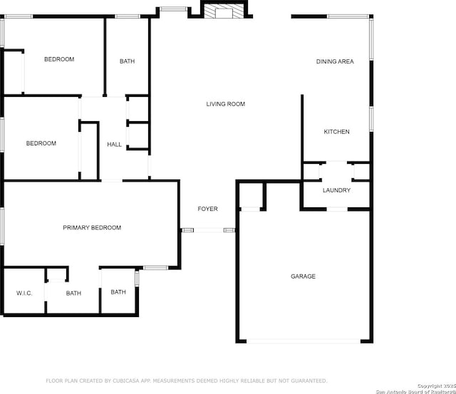 2866 Burning Rock, San Antonio, TX 78247 - property floor plan