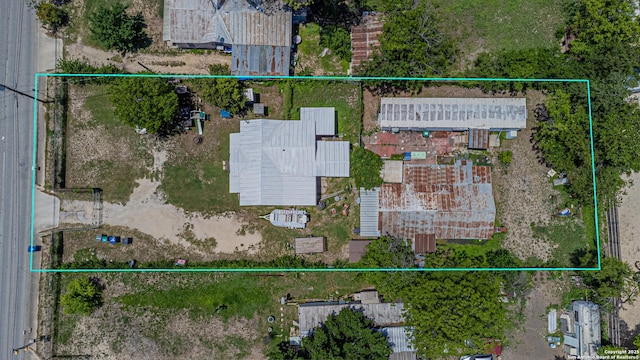 935 Gembler, San Antonio, TX 78219 - aerial overview of property's location featuring property parcel outlined