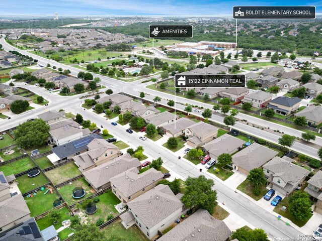15122 Cinnamon Teal, San Antonio, TX 78253 - aerial view of residential area