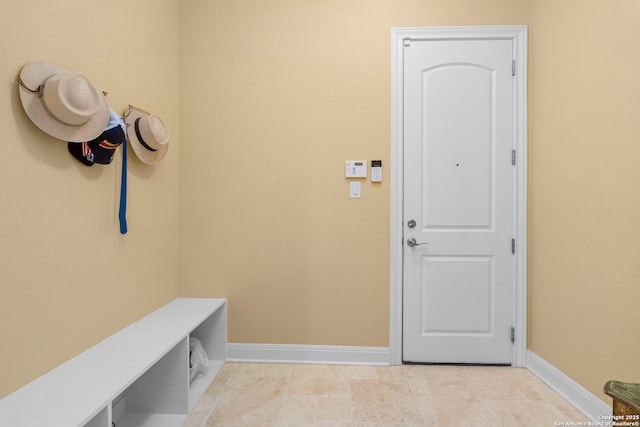 21302 Ronda De Cadiz, San Antonio, TX 78257 - mudroom featuring baseboards