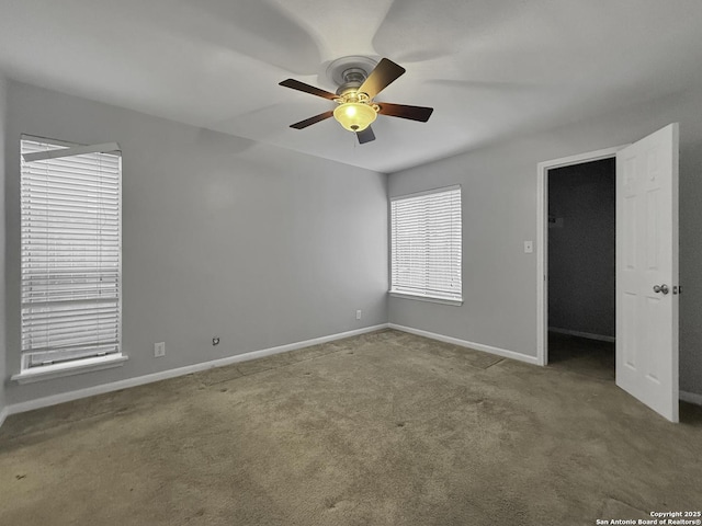 201 Craig Pl Apt B, San Antonio, TX 78212 - unfurnished room with ceiling fan, carpet, and baseboards