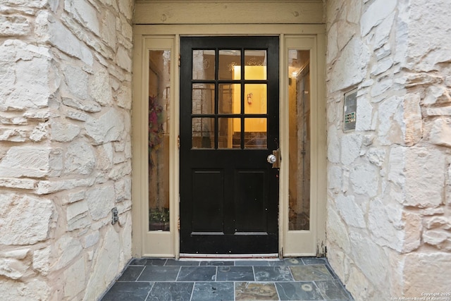 7738 Chambers Rd Unit 1203, San Antonio, TX 78229 - entrance to property featuring stone siding