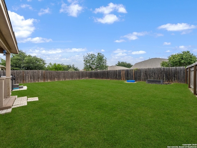 3842 Fiesta Trl, San Antonio, TX 78245 - view of yard
