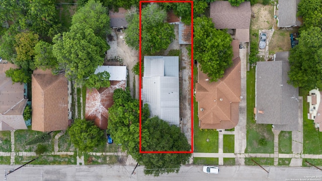 323 Roseborough, San Antonio, TX 78210 - aerial perspective of suburban area