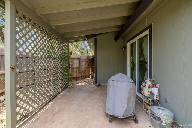 9711 Doefield, San Antonio, TX 78250 - view of patio