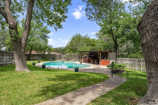 11 El Norte Cir, Uvalde, TX 78801 - view of pool with a patio area