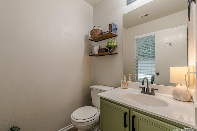 609 San Augustine, New Braunfels, TX 78132 - half bathroom with toilet and vanity
