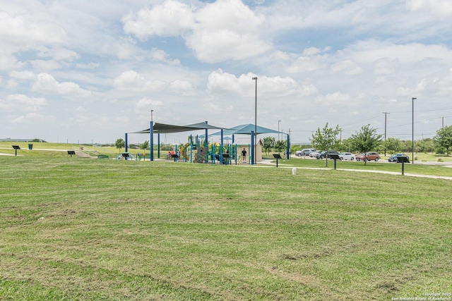 609 San Augustine, New Braunfels, TX 78132 - surrounding community featuring a lawn
