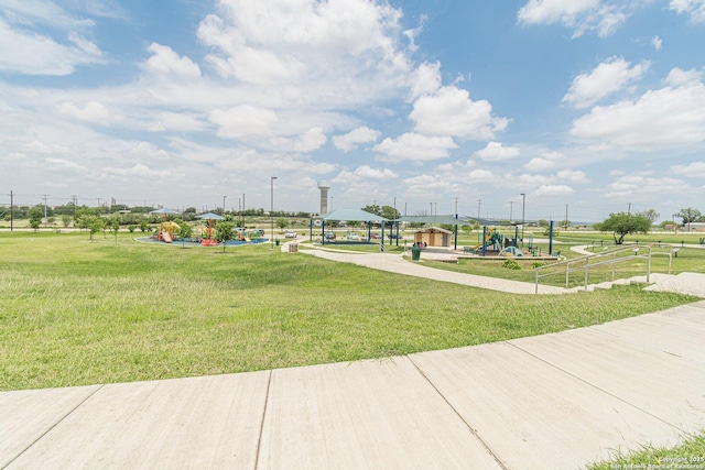 609 San Augustine, New Braunfels, TX 78132 - surrounding community with a gazebo and a yard
