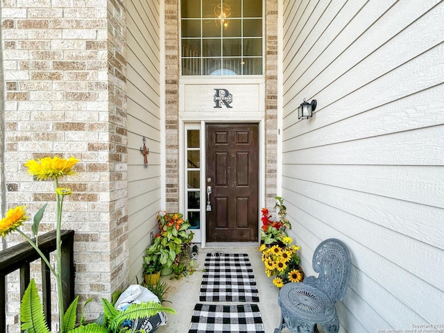 1031 Starlit Pond, San Antonio, TX 78260 - doorway to property featuring brick siding