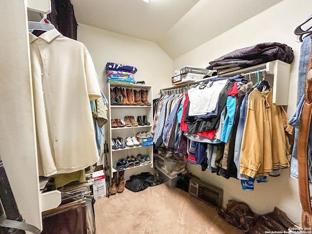1031 Starlit Pond, San Antonio, TX 78260 - spacious closet with lofted ceiling