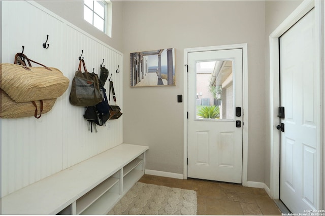 1818 Palmer Vw, San Antonio, TX 78260 - mudroom featuring baseboards