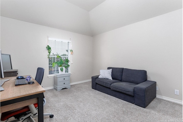 21910 Barton Woods, San Antonio, TX 78259 - office space with carpet flooring, lofted ceiling, and baseboards